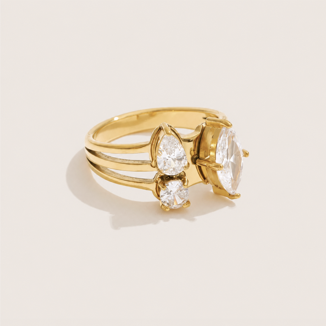 Trio Halo RING