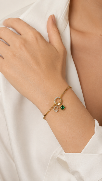 Zircon Charm armband
