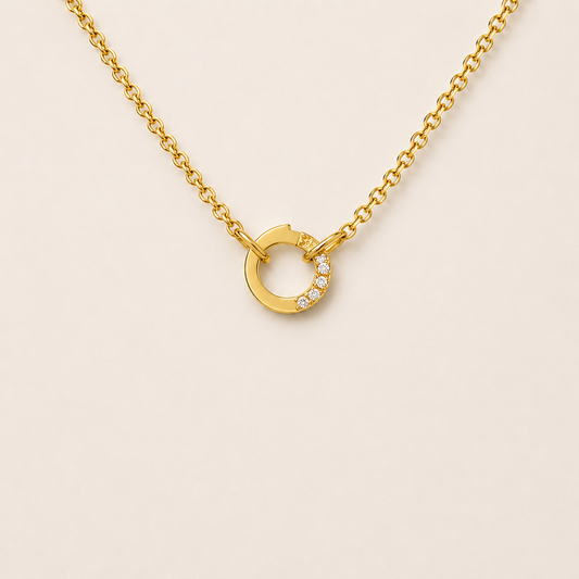 Zircon Charm ketting
